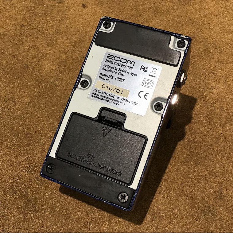 【中古】ZOOM マルチエフェクター MS-100BT（エレキギター・ベース） ZOOM MS-100BT (中古)