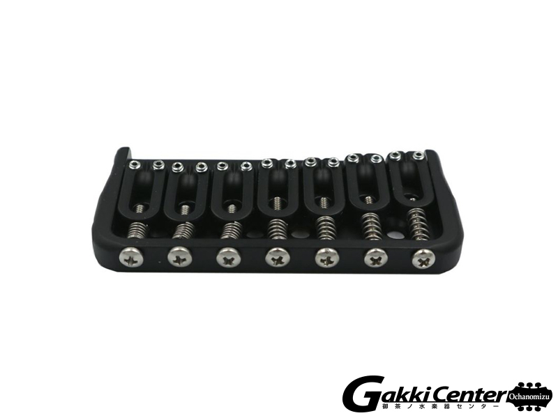 HIPSHOT 7 String Fixed Guitar Bridge, Black, 0.125（新品/送料無料