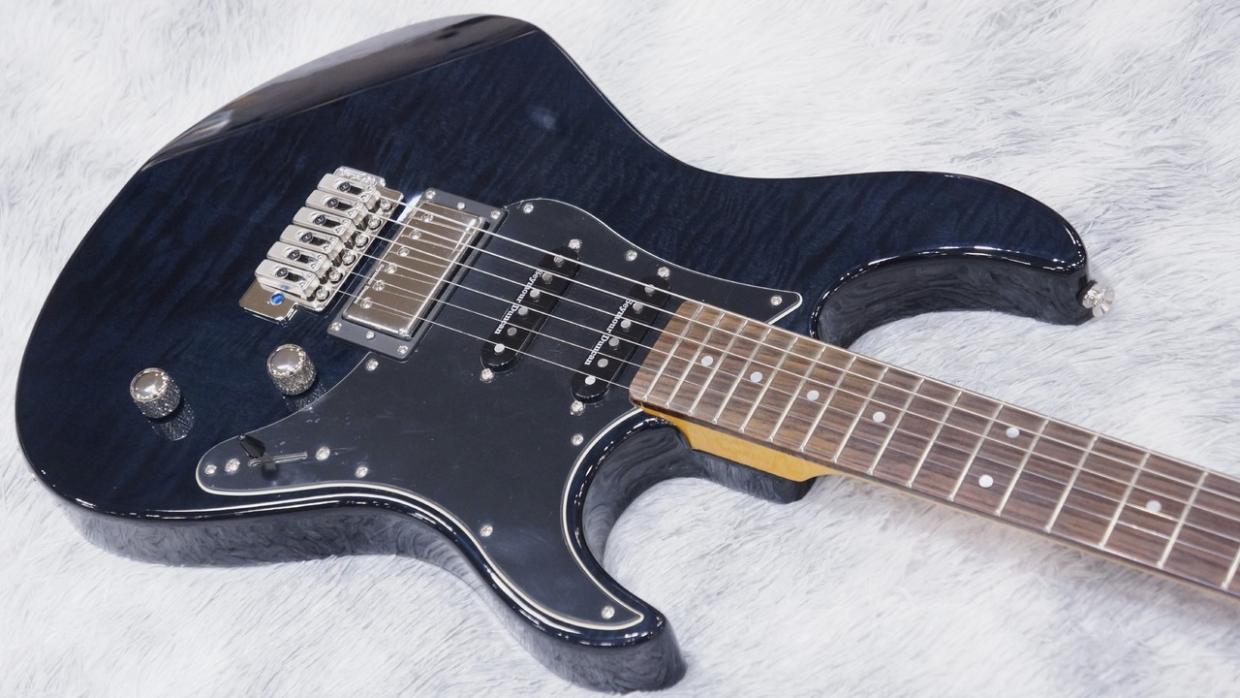 YAMAHA PACIFICA612VIIFM TBL (Trancelucent Black)（新品/送料無料