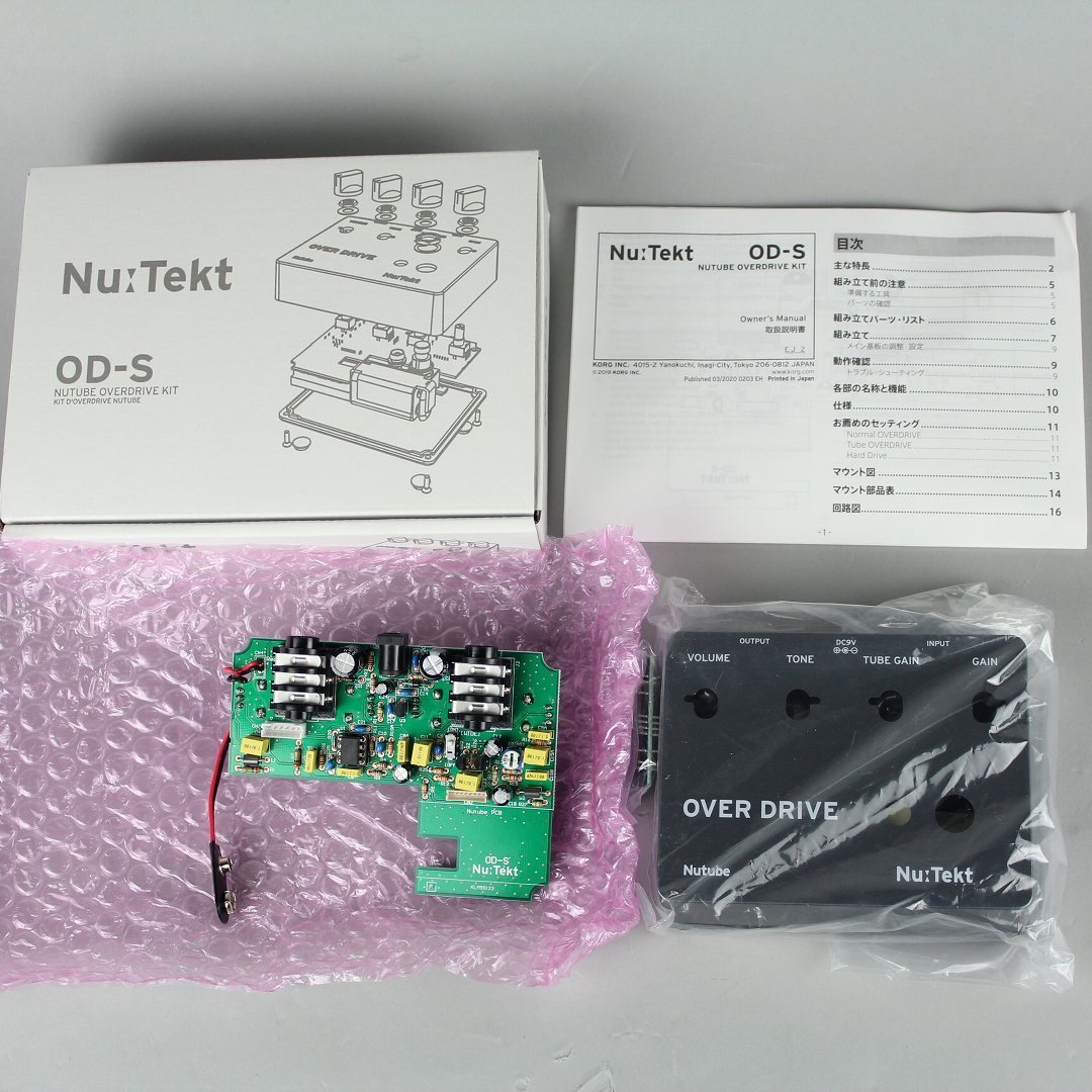 KORG OD-S - NUTUBE OVERDRIVE KIT（新品）【楽器検索デジマート】