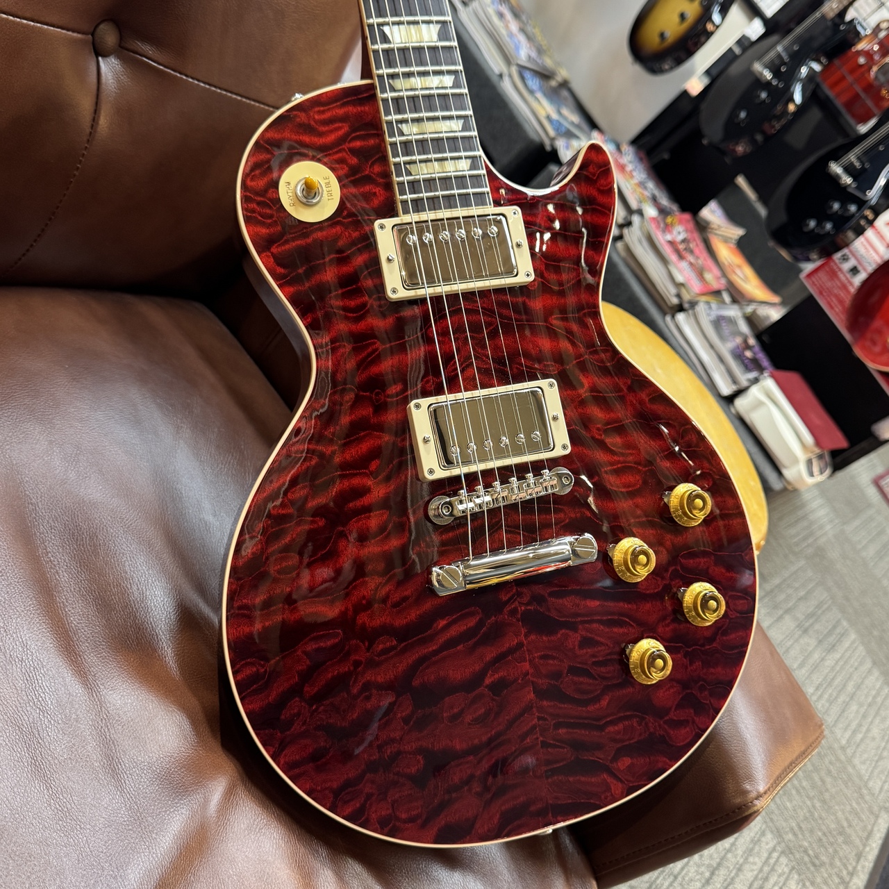 Gibson Custom Shop 【動画有り】1959 Les Paul Standard 7A QUILT RED 