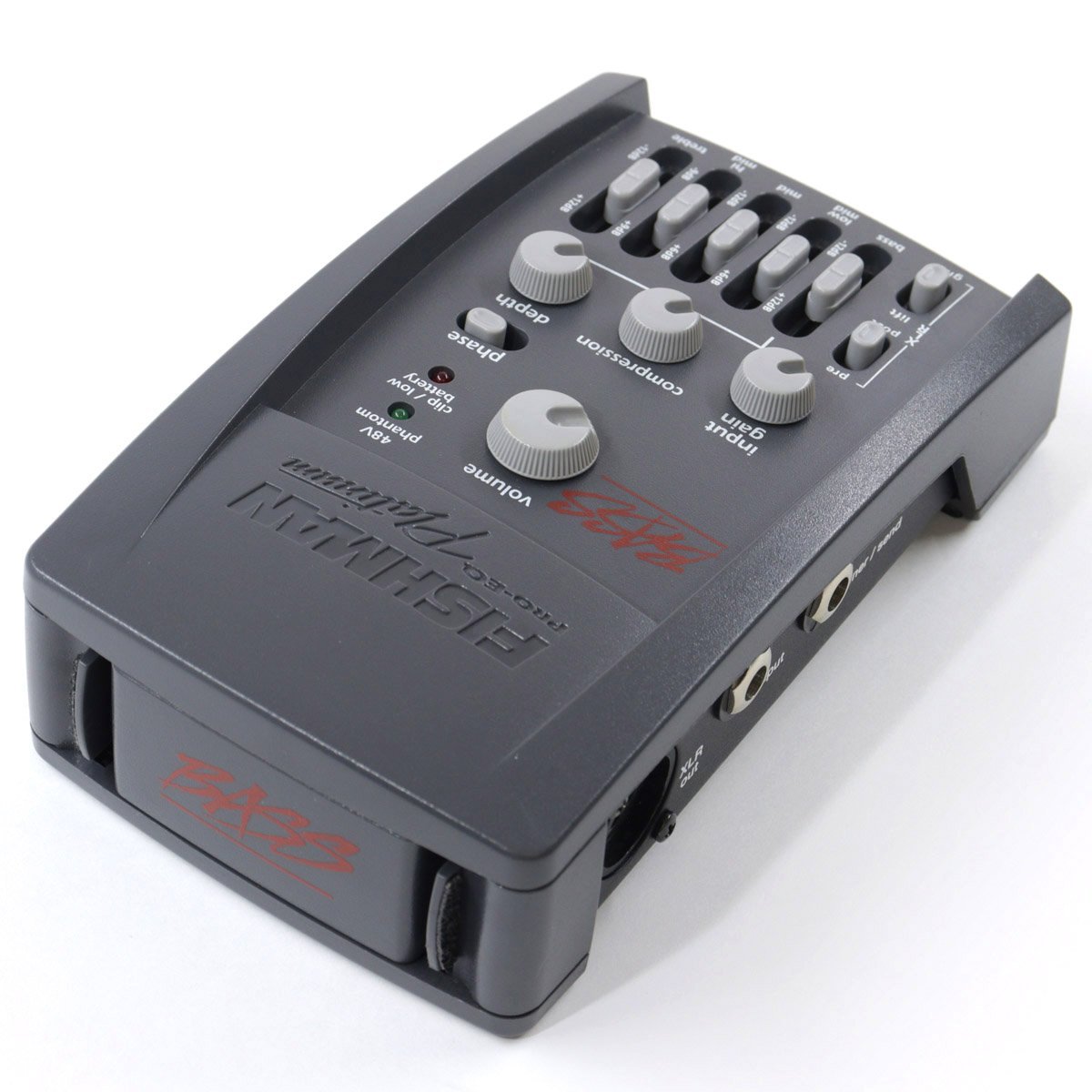 Fishman Pro-EQ PLATINUM BASS　プリアンプ　美品 FISHMAN Platinum Bass Pro-EQ