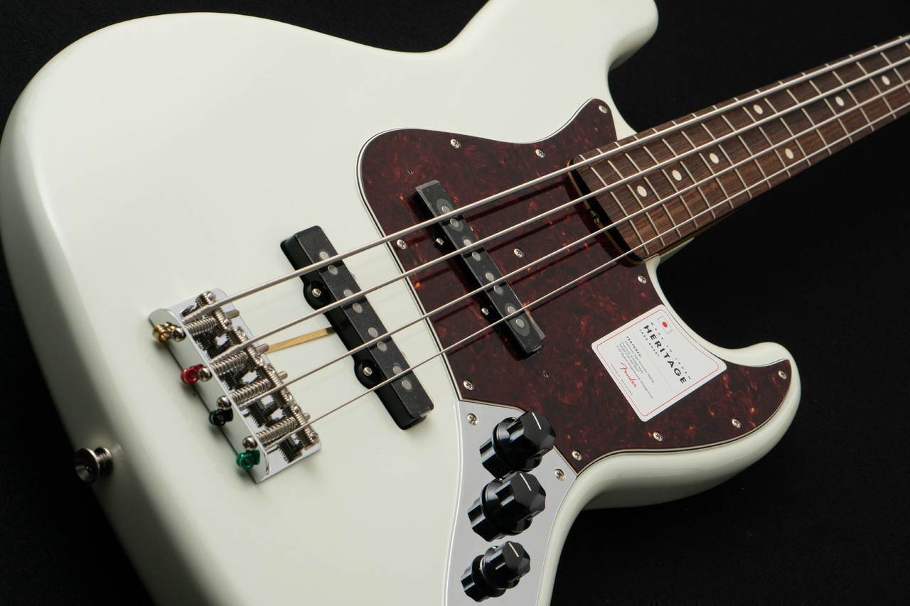 Fender Made in Japan Heritage 60s Jazz Bass -Olympic White