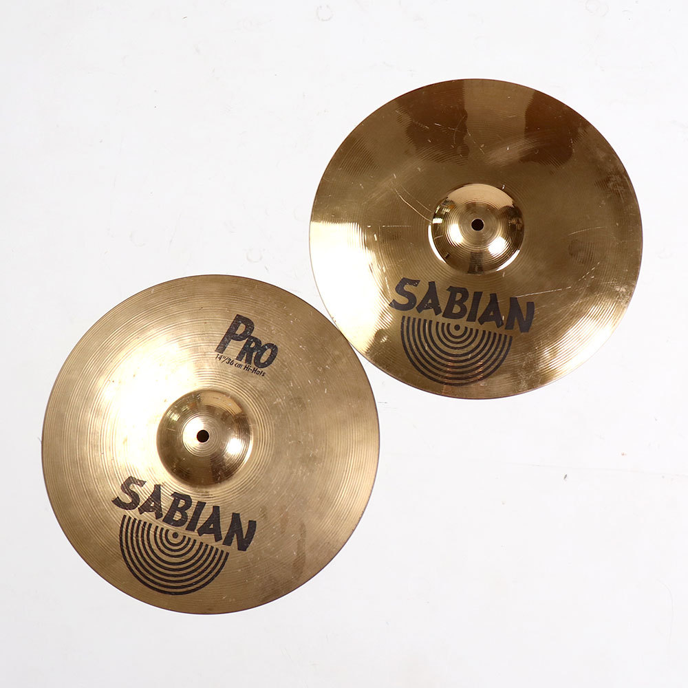 SABIAN 【中古】 ハイハットシンバル セイビアン SABIAN PRO HiHats 14