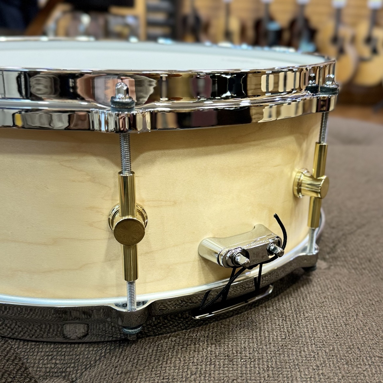 Canopus MO-1455  オイルフィニッシュメイプルスネア Amazon.co.jp: CANOPUS Oil Finished Maple MO-1455 14