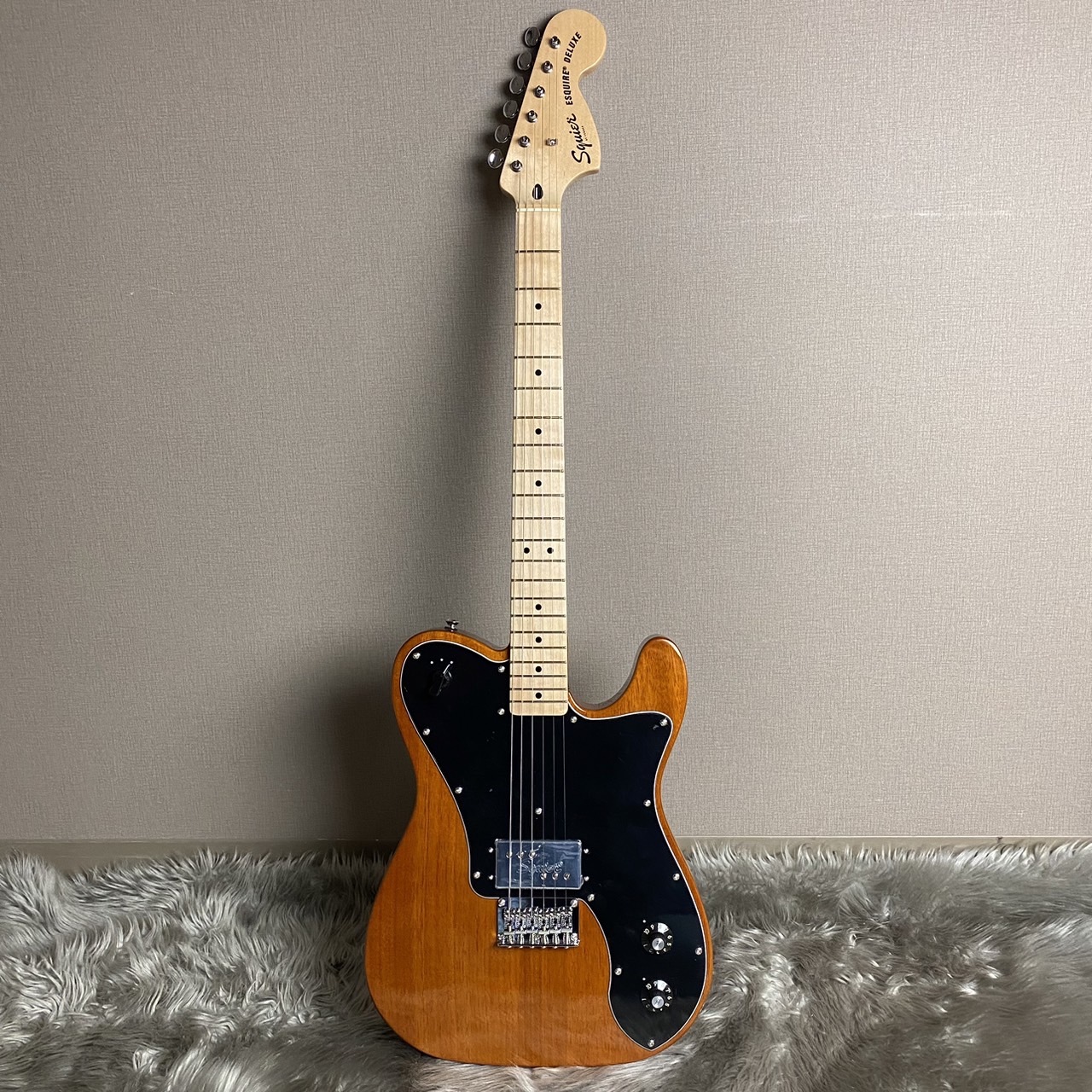Squier by Fender Paranormal Esquire Deluxe - Mocha【現物画像