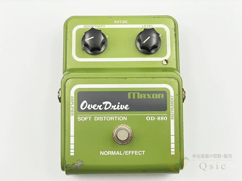 MAXON OD−880復刻版 Maxon OverDrive SoftDistortion OD-880 復刻
