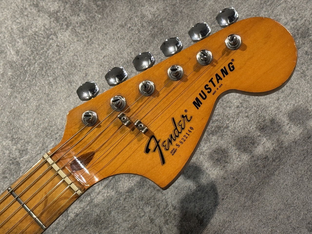Fender Mustang Mocha Brown 1978年製【3.27kg】【Plek調整済み