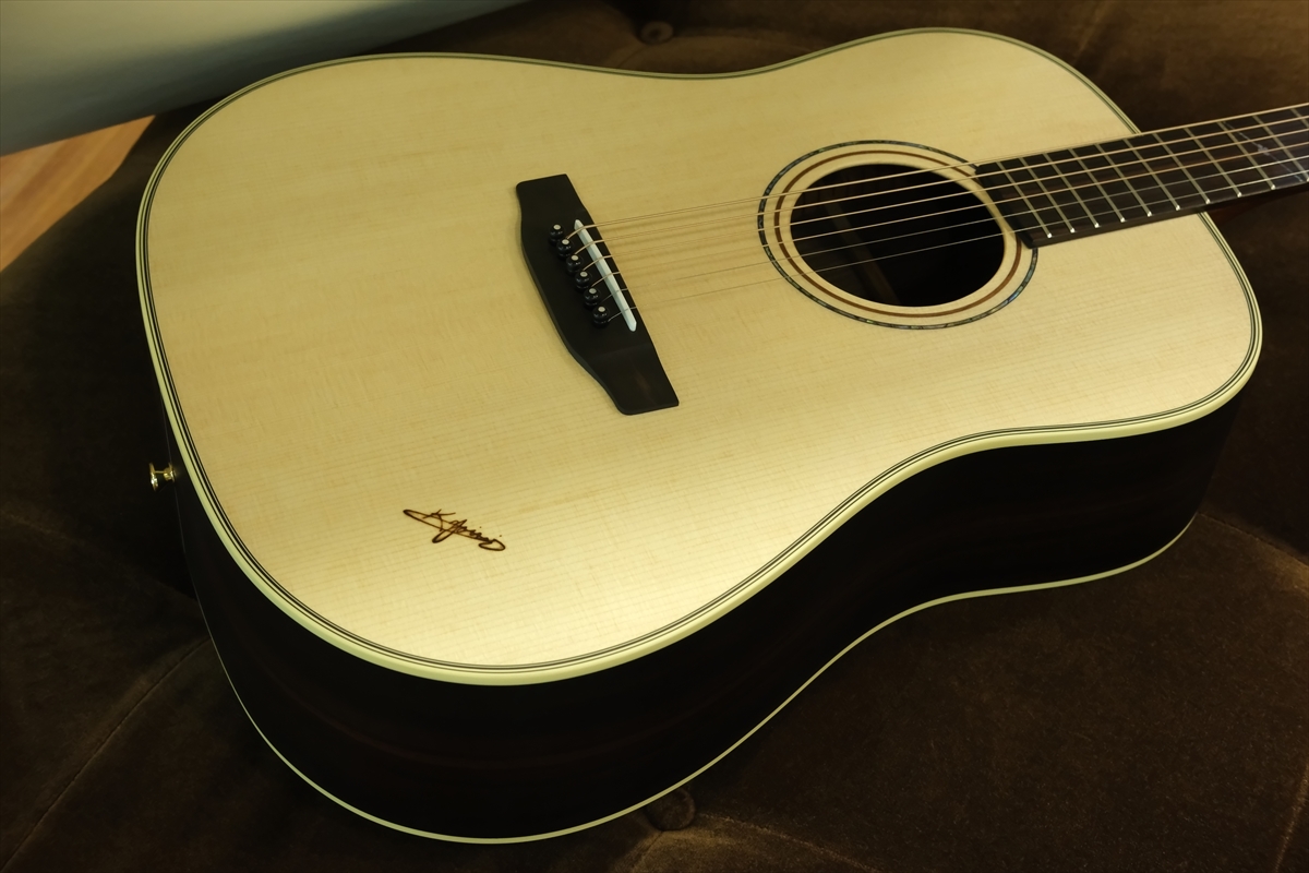 k.yairi LO-120C（カッタウェイ仕様）　2008年製 K.Yairi LO-120C 2008 Cutaway Acoustic Guitar Used Hard Case