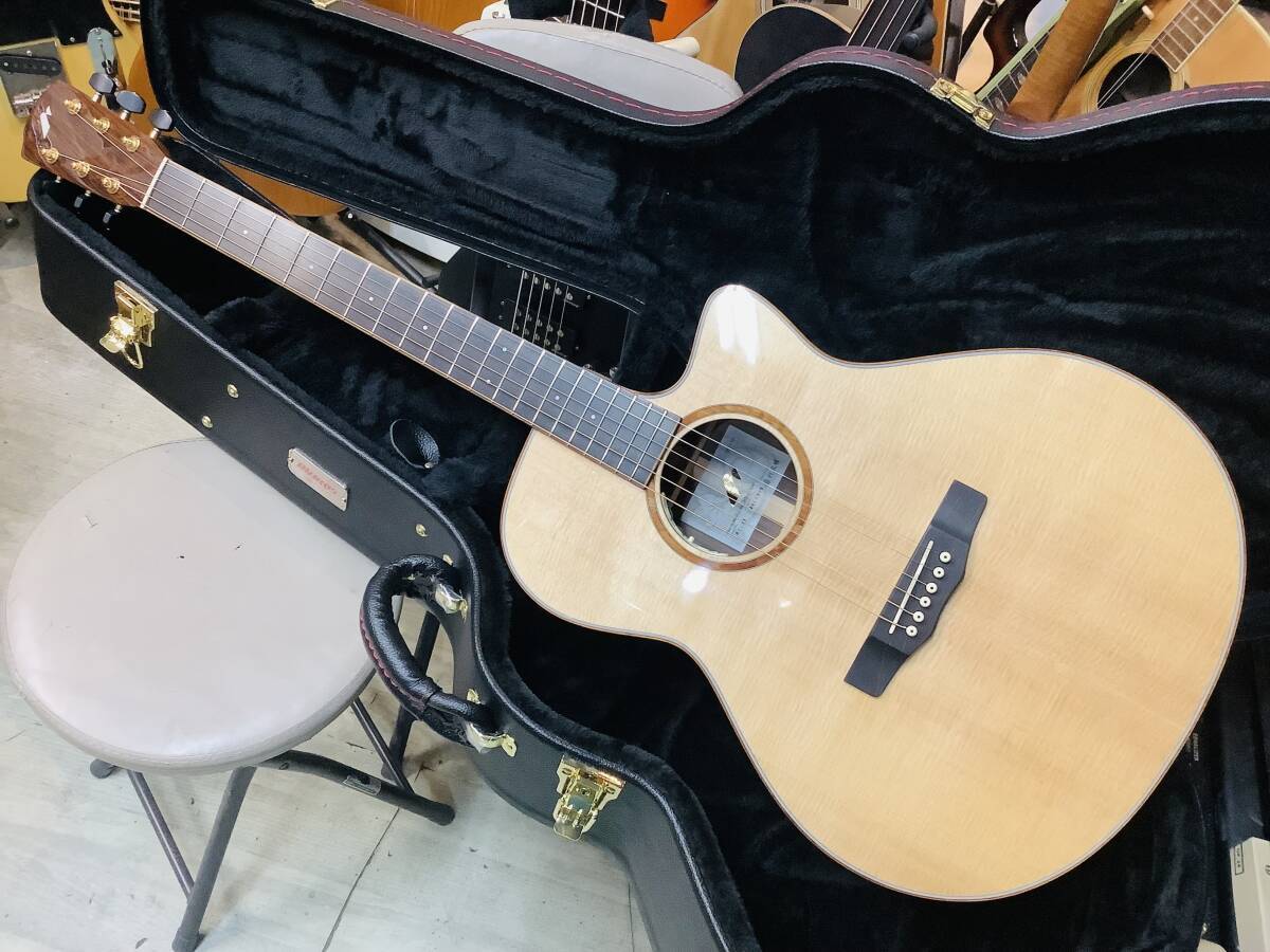 Morris S-71 ピックアップ内蔵アコースティックギター