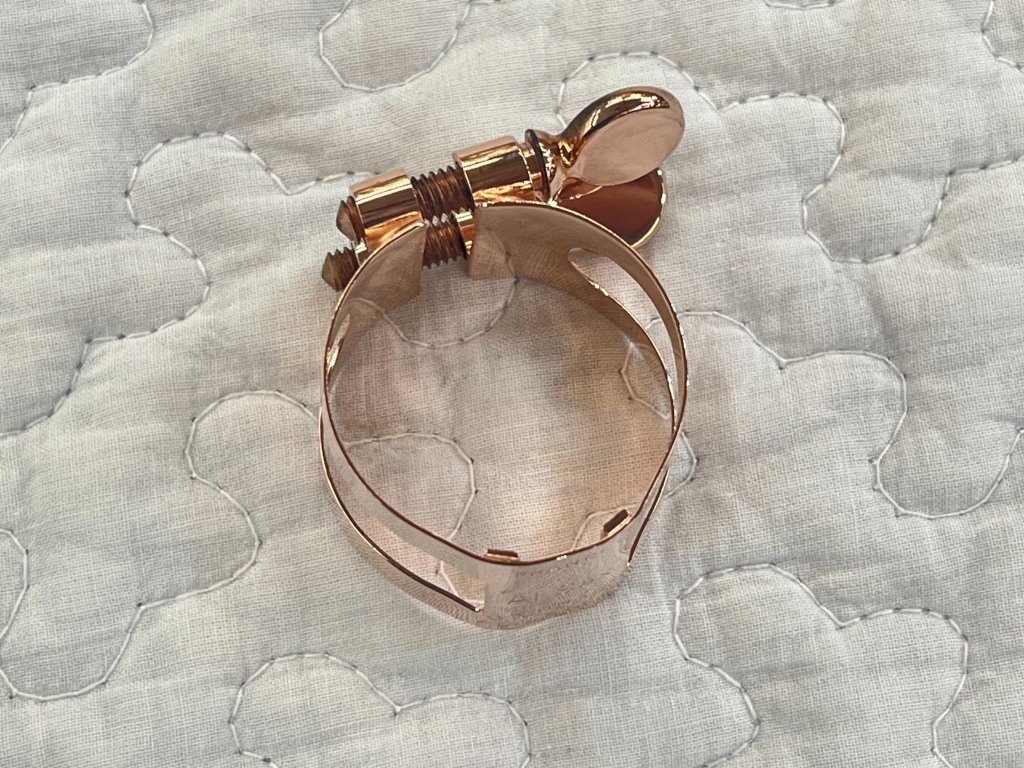 BONADE 逆締めPGP アルトサックスリガチャー 【中古】【サックス専門店