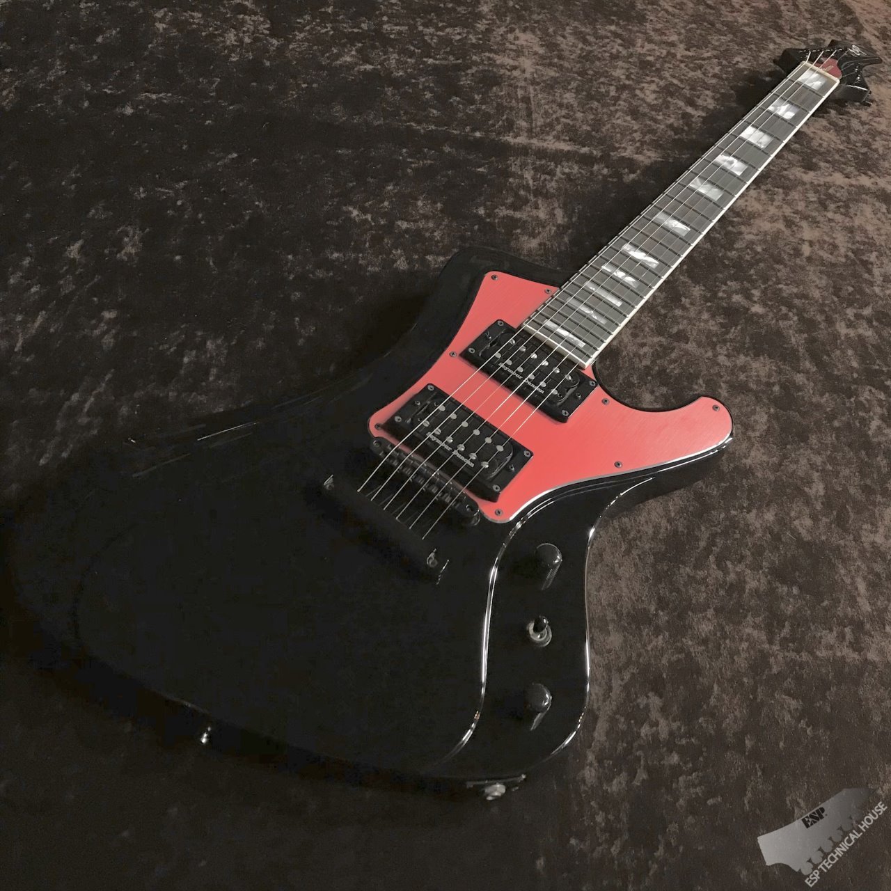 ESP STREAM-GT Standard 【Black w/Red Anodizied PG】