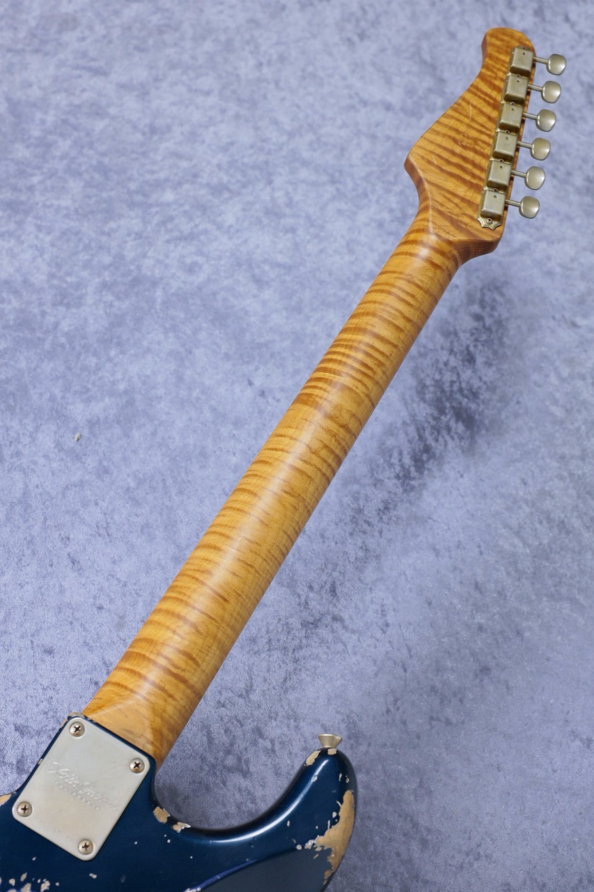 Xotic XSC-2 5A Grade Roasted Flame Maple Neck ~Mercedes Blue