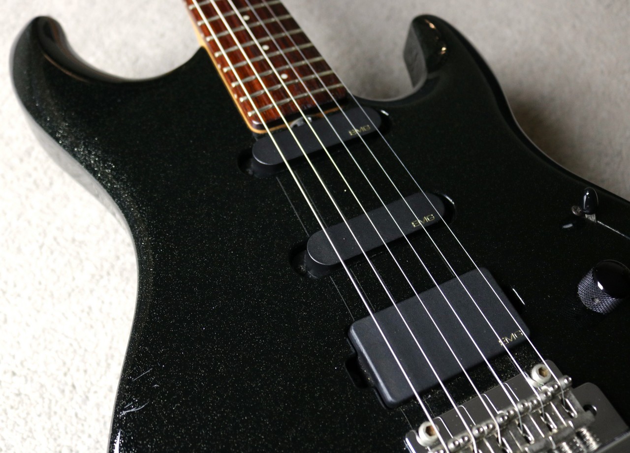 MUSIC MAN 【スティーブ・ルカサー・シグネイチャー】Luke II HSS -Black  Sparkle-【2002年製】【3.69kg】（中古）【楽器検索デジマート】