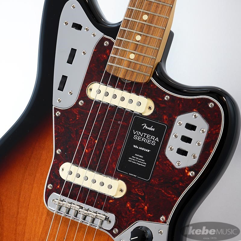 ギター Fender Mexico jaguar Vintera'60s Open Box Fender Vintera '60s Jaguar Electric Guitar Ocean