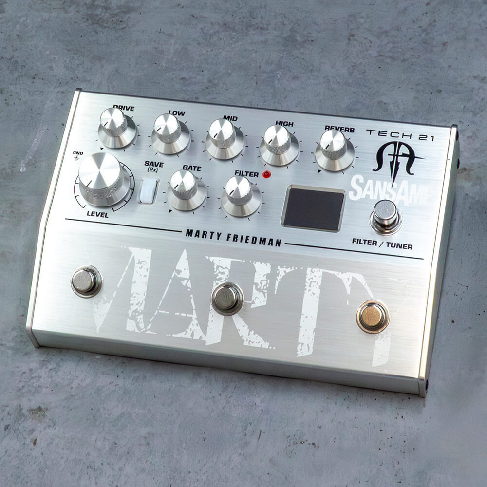 TECH21 Marty Friedman Signature SansAmp（新品/送料無料）【楽器検索