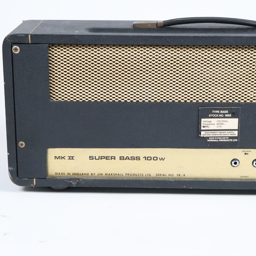マーシャル ベース アンプ Marshall 【中古】Marshall マーシャル 1992 JMP Super BASS MKII 100W