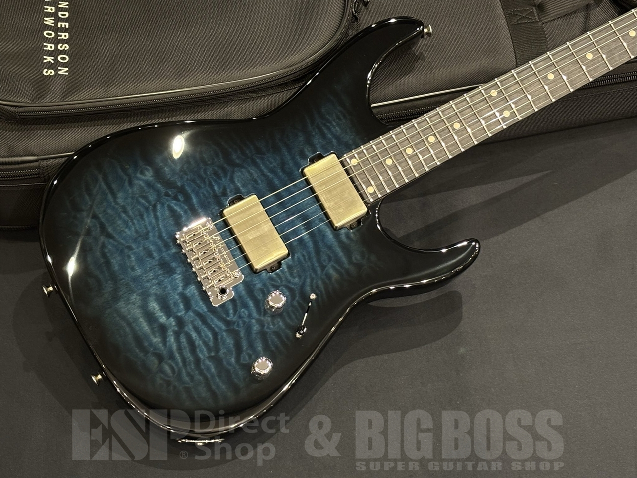 TOM ANDERSON Angel / Arctic Blue to Black Burst（新品/送料無料