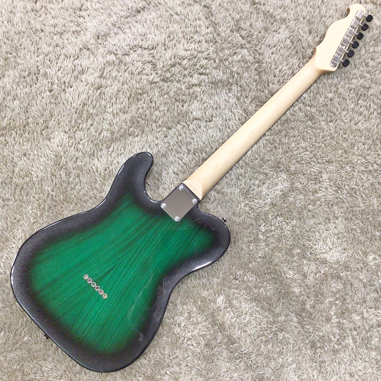 Psychederhythm Standard-T Limited / Burn Green Black Metallic Burst  【限定品】（新品/送料無料）【楽器検索デジマート】