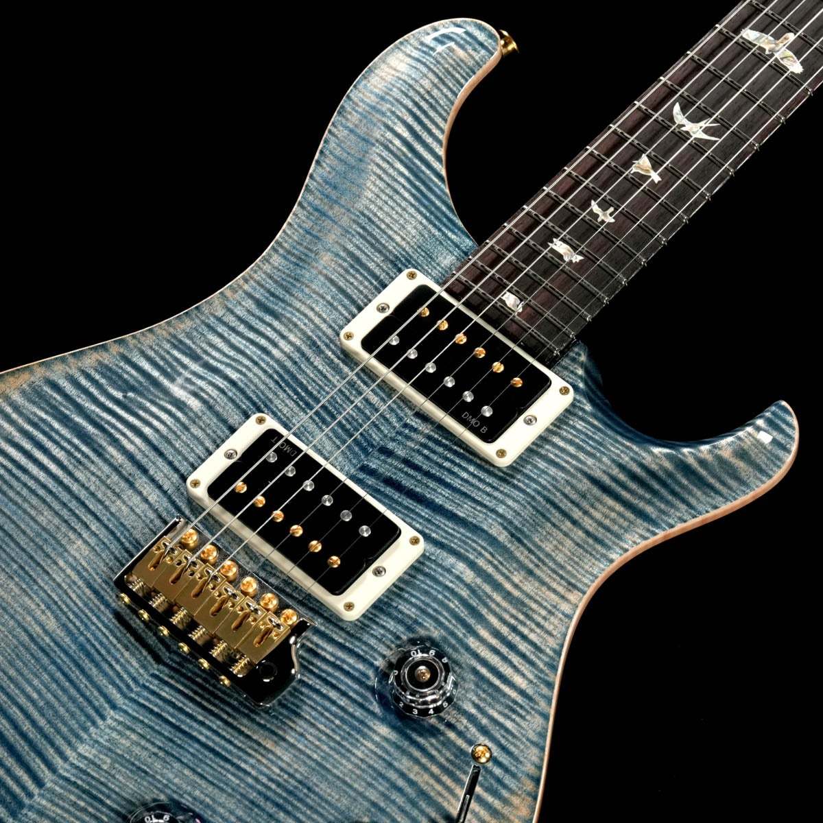 Paul Reed Smith(PRS) 2025 Custom 24 Piezo 10 Top Faded Whale Blue