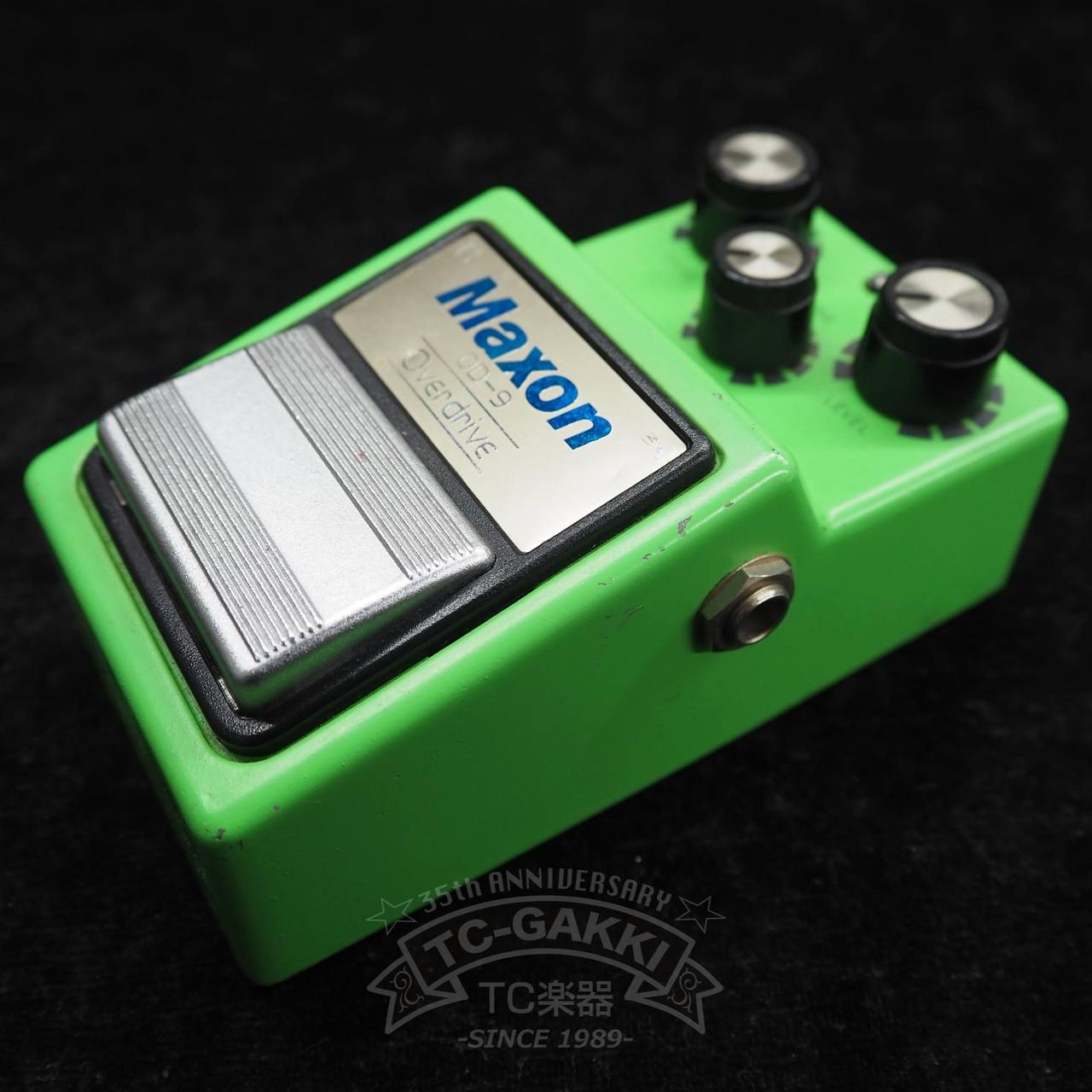Maxon OD-9 (ジャンク品) Maxon OD-9 Overdrive (Black Label/JRC4558D)（ビンテージ）【楽器