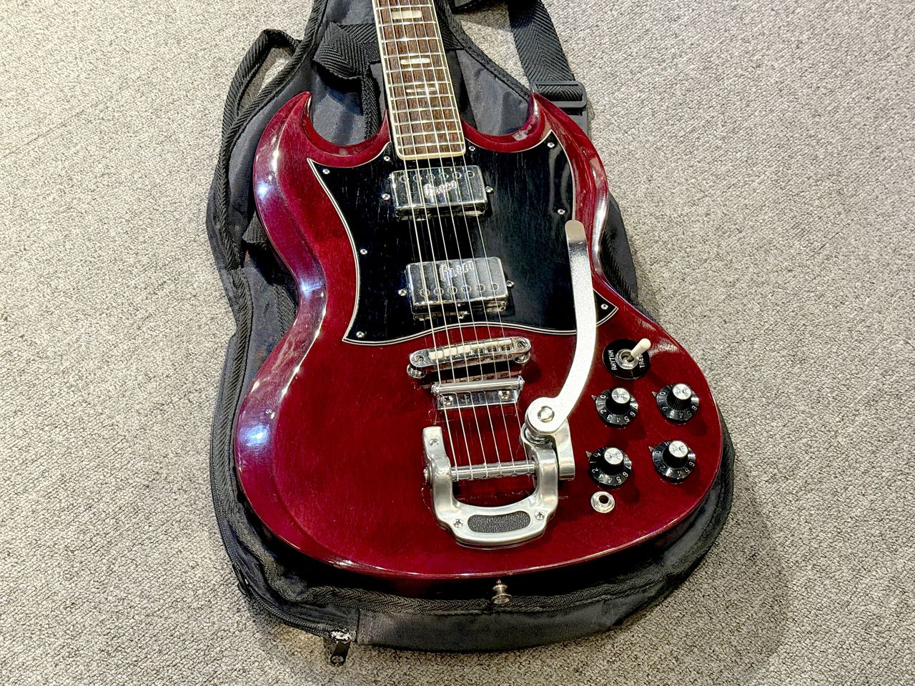 グレコビンテージ SG 350T 1973年製　 エレキギター　ハードケース付き グレコビンテージ SG 350T 1973年製 エレキギターハードケース付き