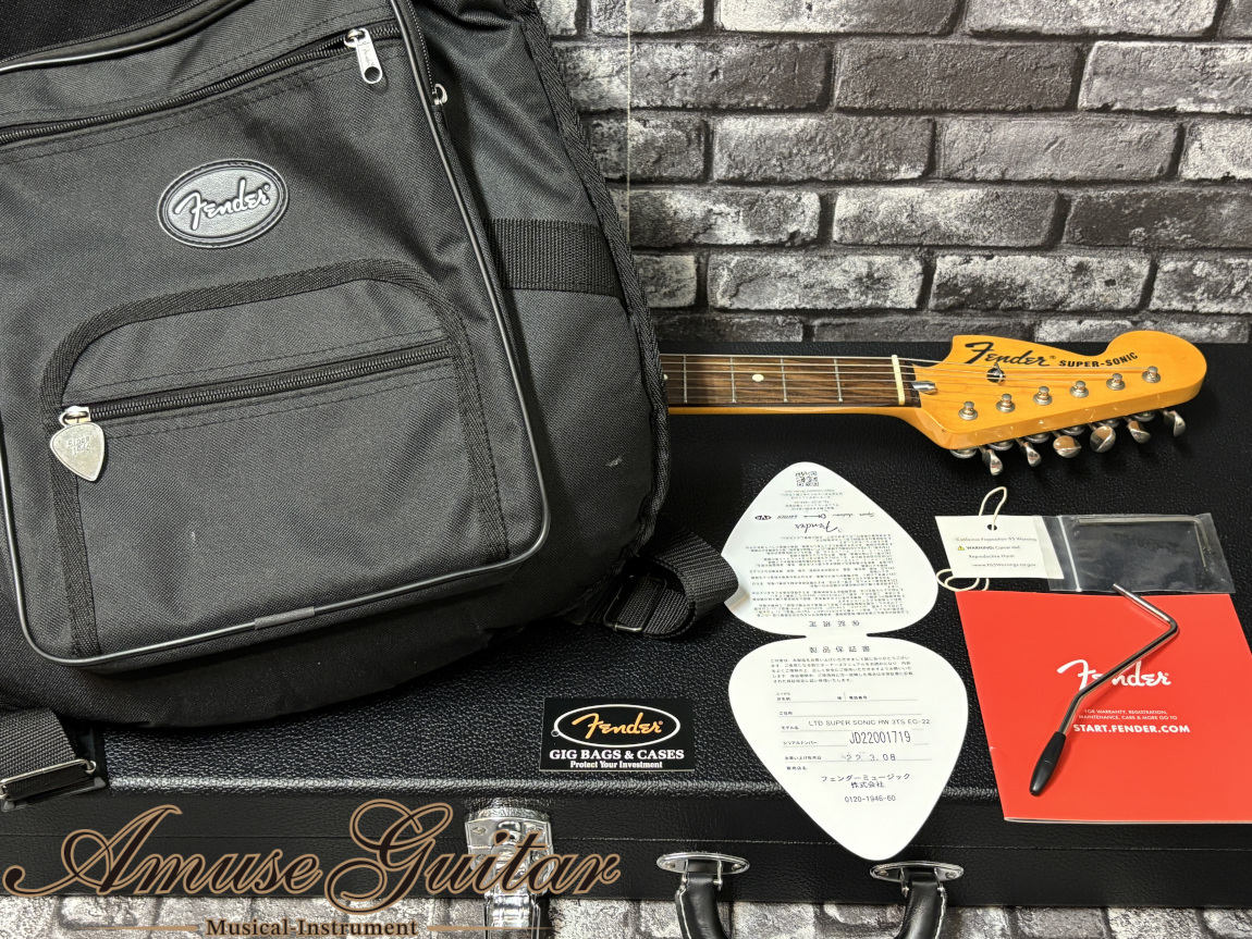 週末限定価格！fender supersonic! 希少ブラック美品 Amazon.co.jp: Fender フェンダー ギターアンプ SUPER-SONIC 22