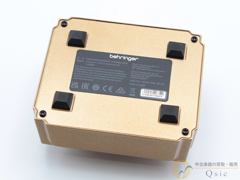 BEHRINGER CENTAUR OVERDRIVE [ULW02]【阿倍野店在庫】（中古