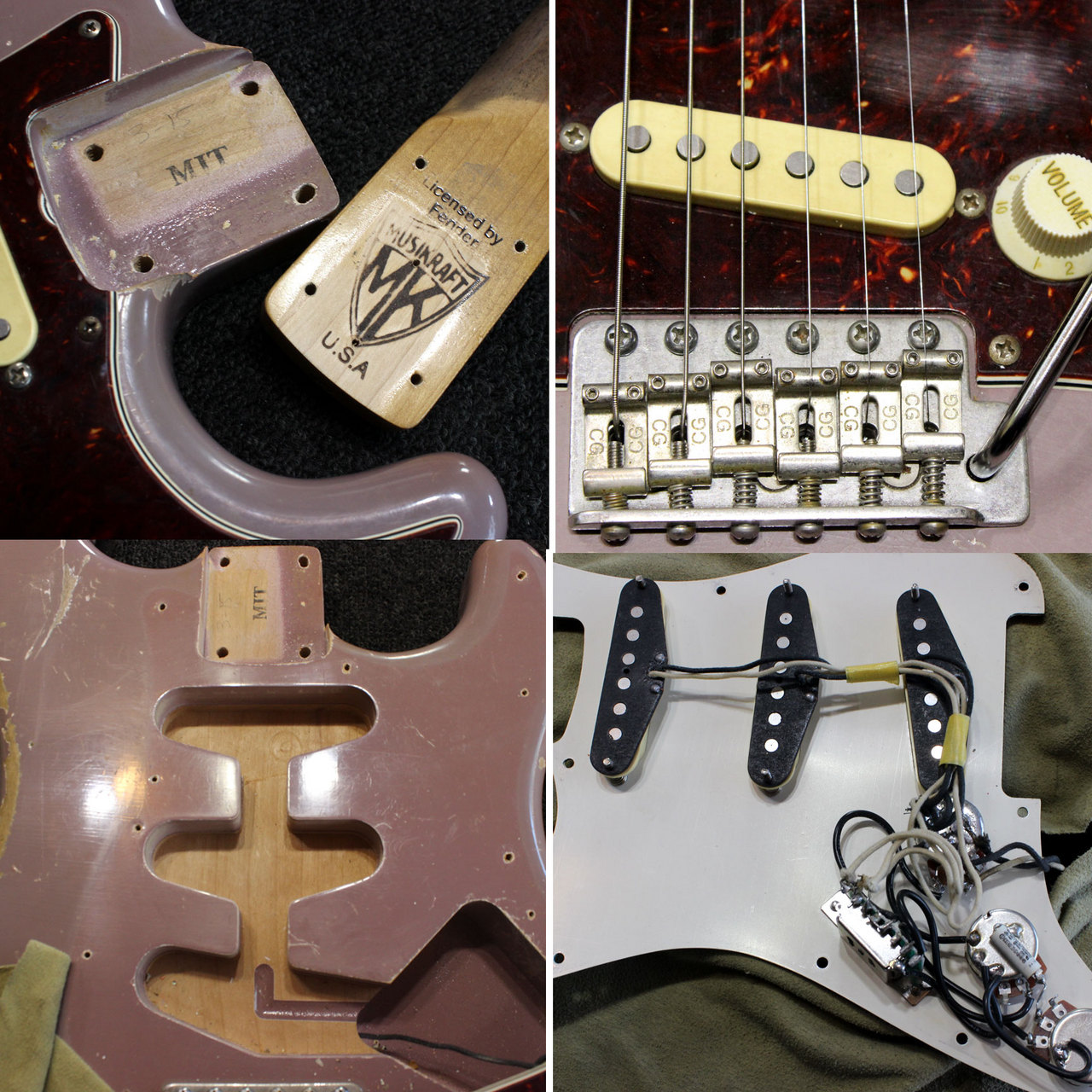 MJT BODY + Musikraft(ミュージクラフト) Neck Stratocasterタイプ Relic(Aged)  です。（中古）【楽器検索デジマート】