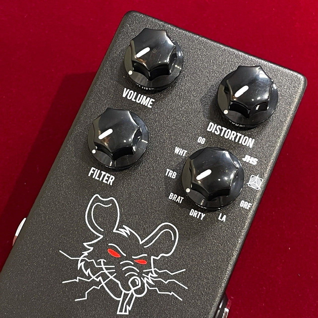 JHS Pedals PACKRAT 【9種の歴代RAT系サウンド搭載のブラック