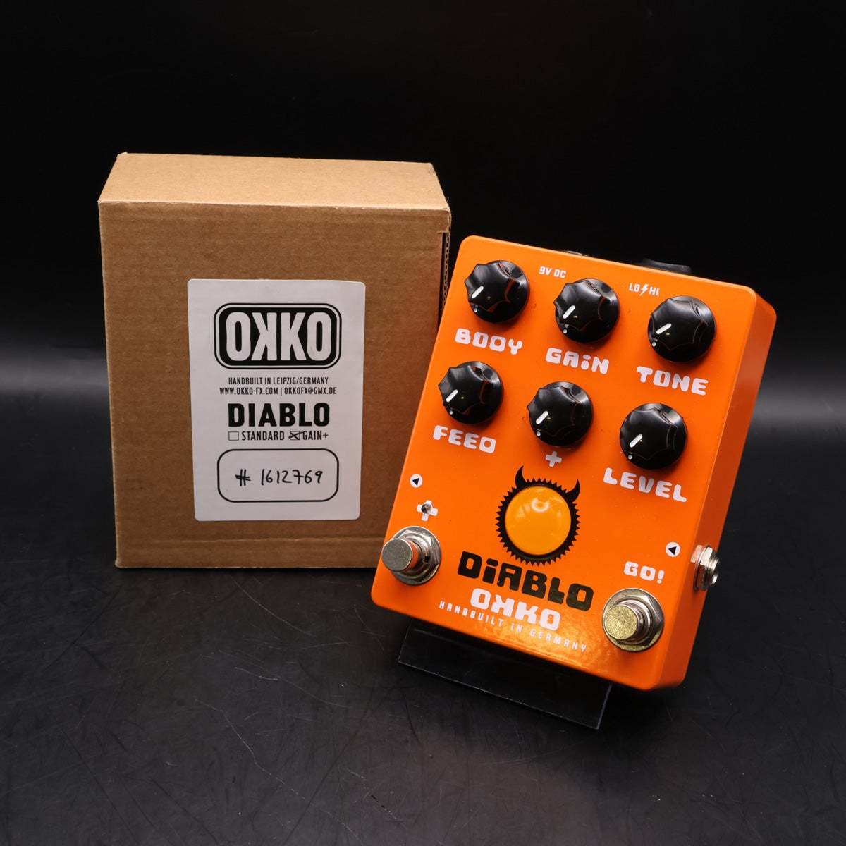 OKKO Diablo Gain+ オーバードライブペダル 【福岡店】（中古）【楽器