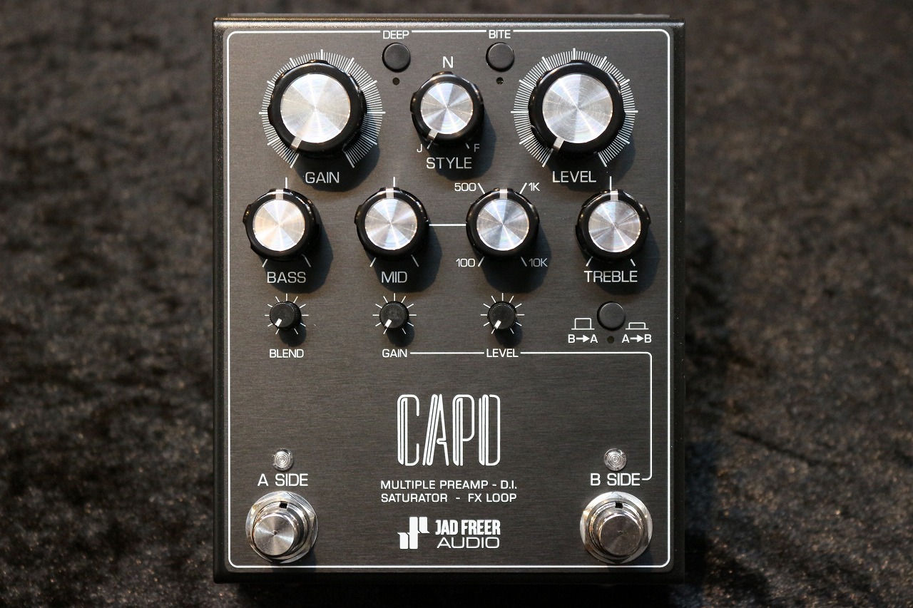 Jad Freer Audio CAPO Bass Preamp【ベース用マルチプリアンプ/DI