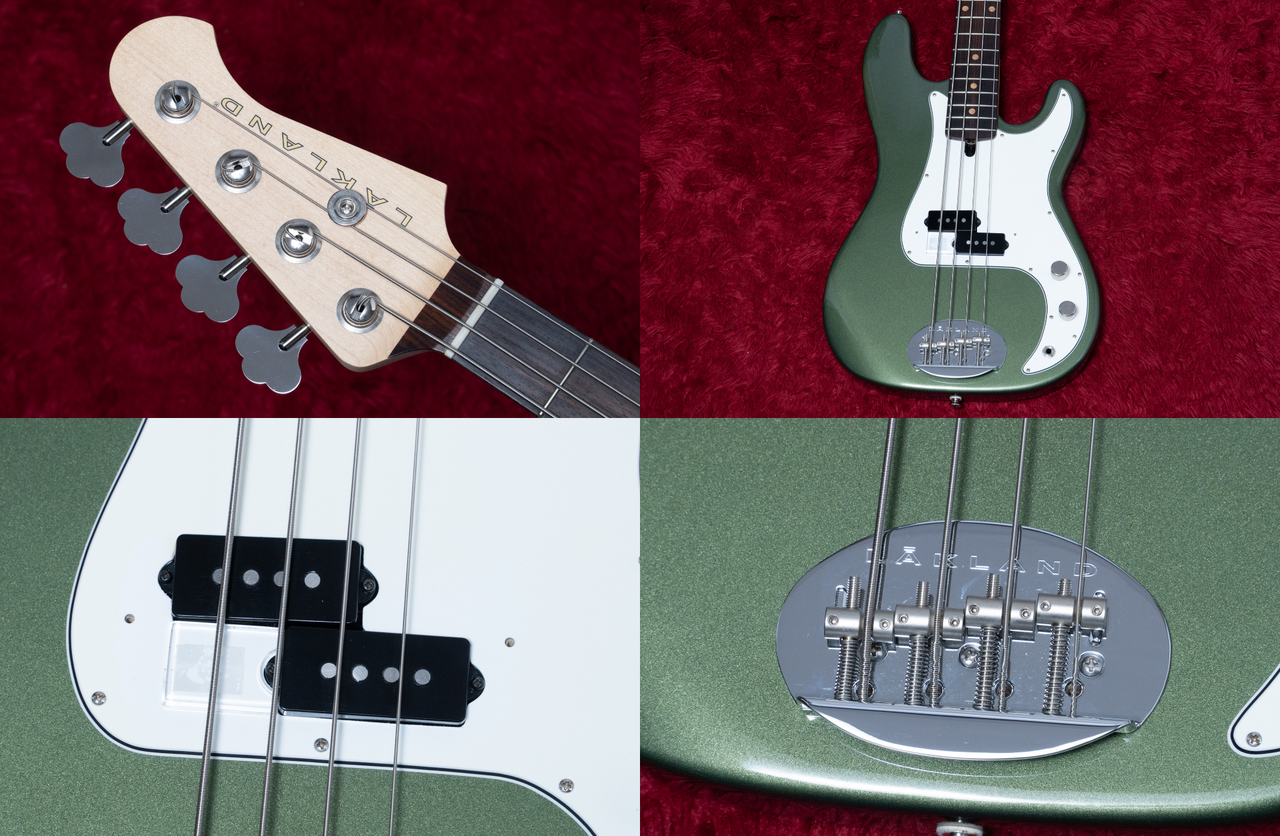 Lakland US 44-64 Teal Green Metallic 4.020kg #BG819【委託品