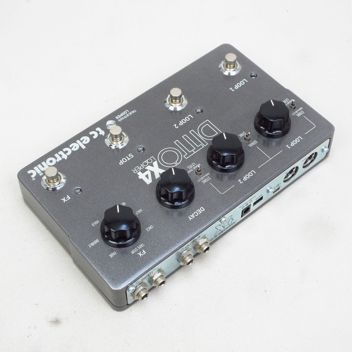 tc electronic Ditto X4 Looper ルーパー 【横浜店】(中古/送料 tc electronic Ditto X4 Looper ルーパー 【横浜店】(中古/送料