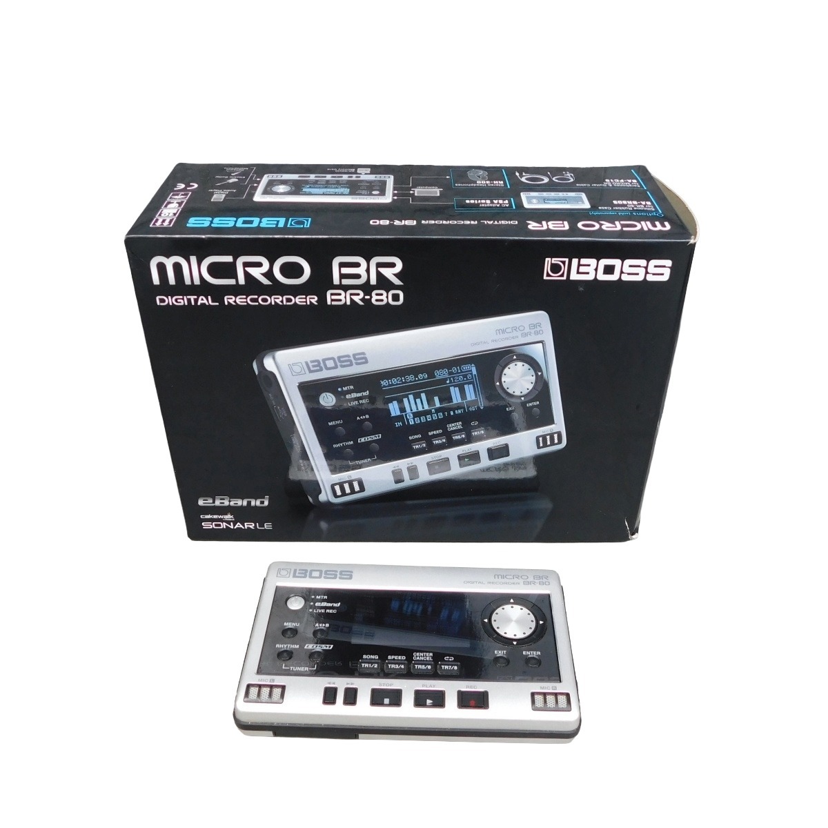 BOSS BR-80 デジタルレコーダーマルチトラックエフェクターMTR BOSS BR-80 デジタルレコーダーマルチトラックエフェクターMTR 【公式