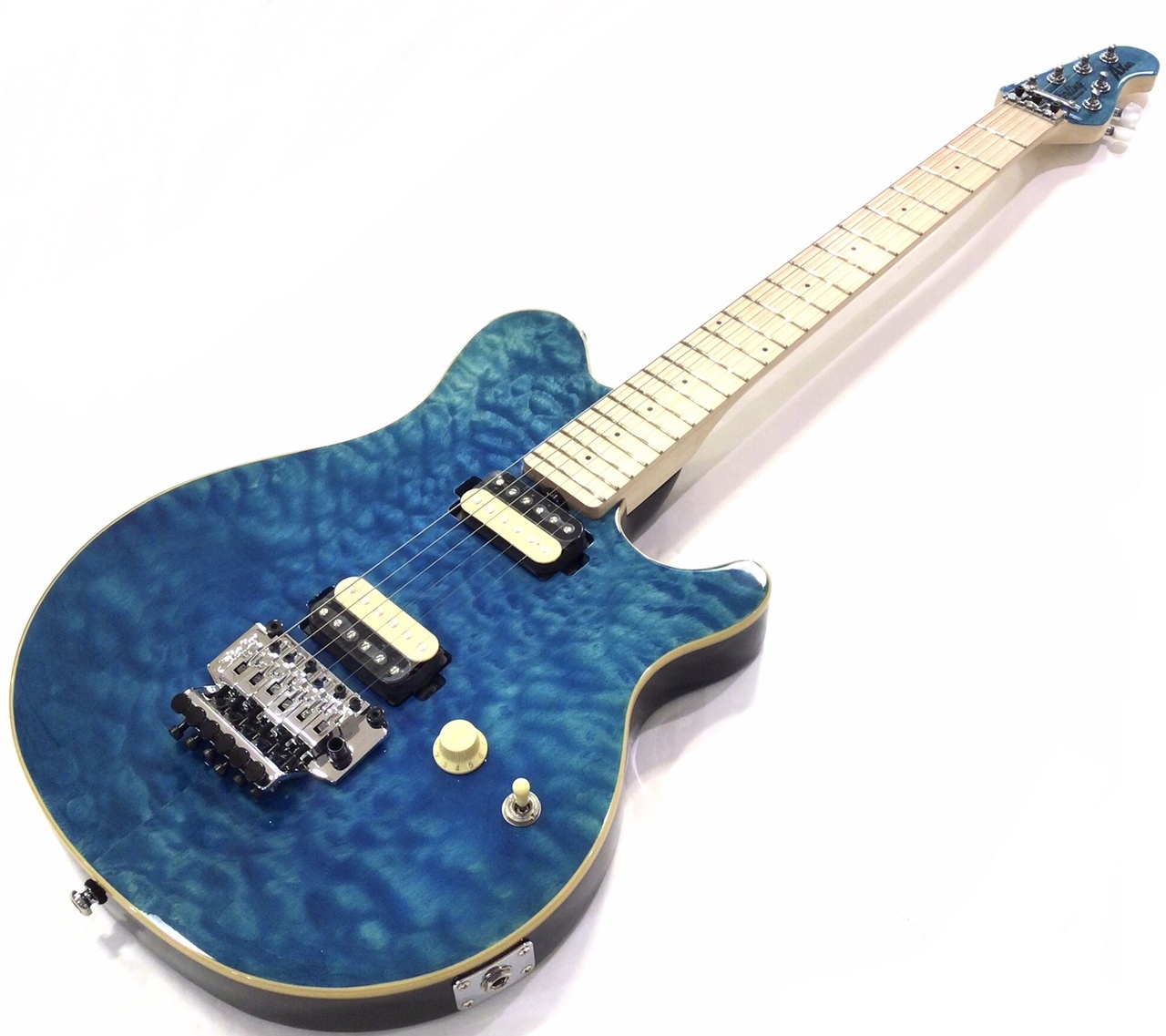 Sterling by MUSIC MAN AX40 TGO(Transparent Blue)【日本限定モデル