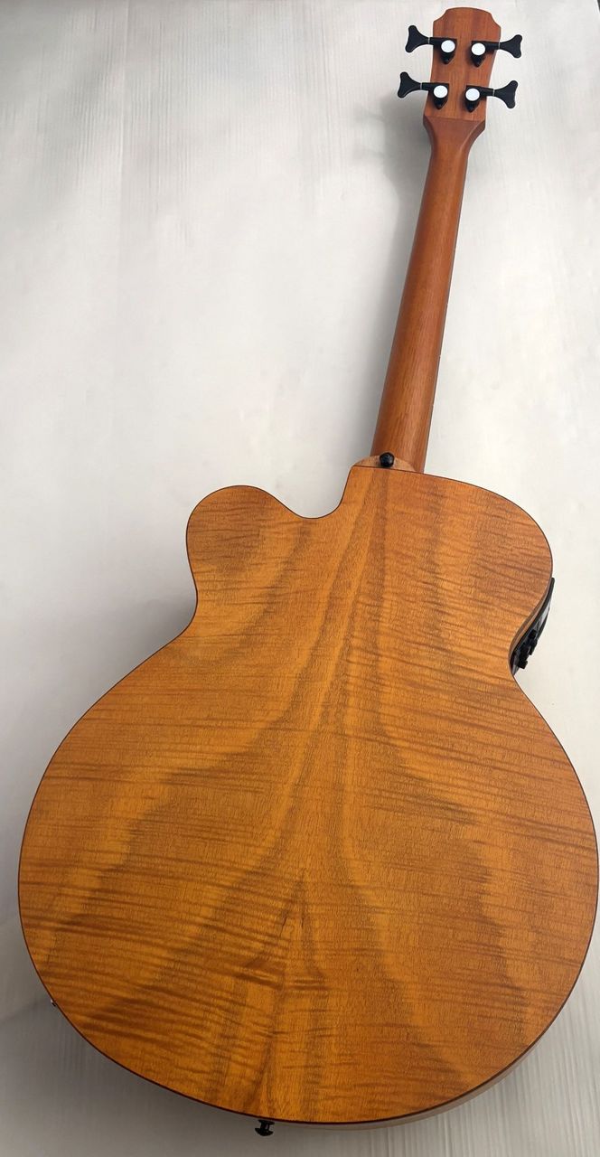 ARIA FEB-F2⁄FL STBK フレットレス アコベ ケースつき 傷あり Ibanez