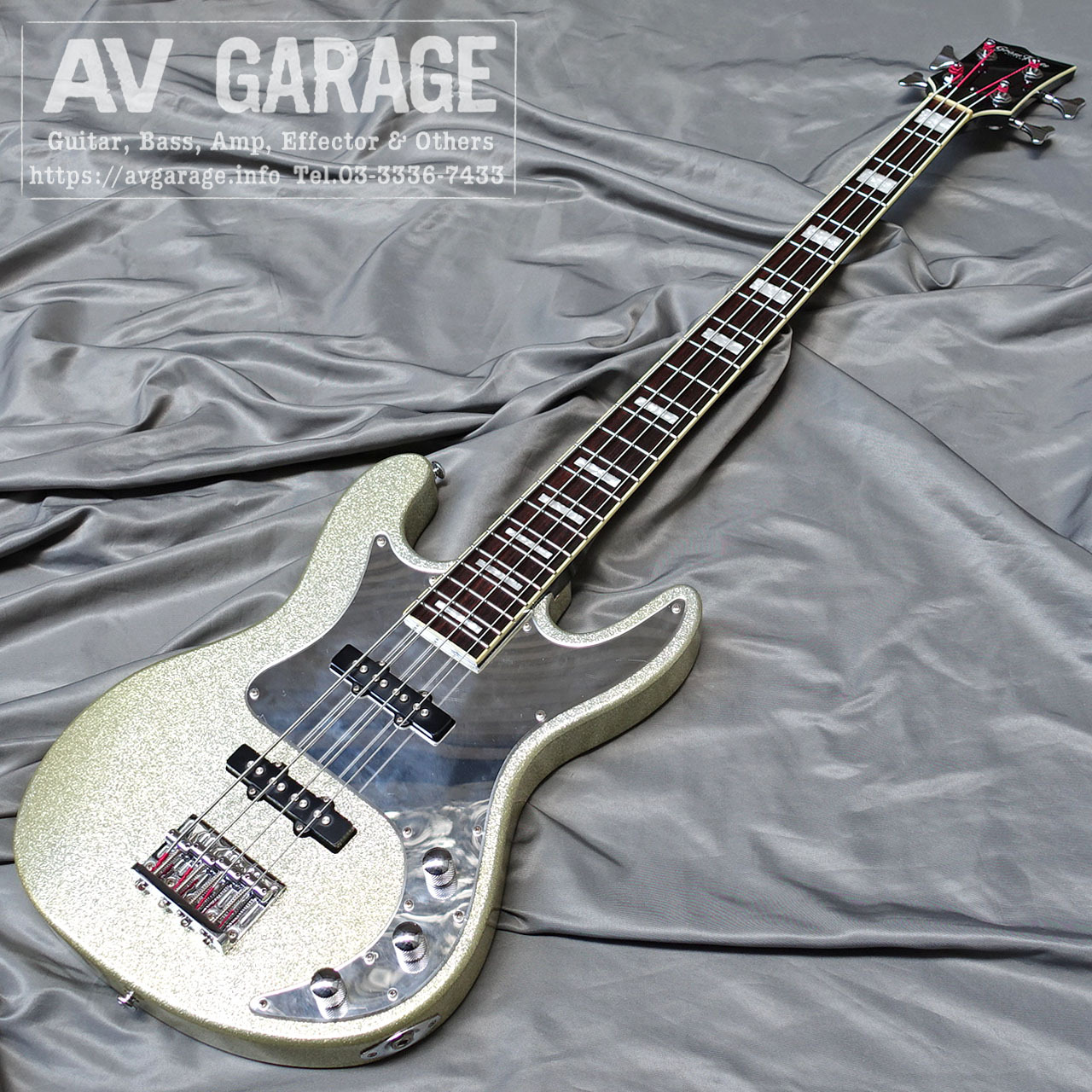 GrassRoots G-AK SILVER SPARKLE（中古）【楽器検索デジマート】