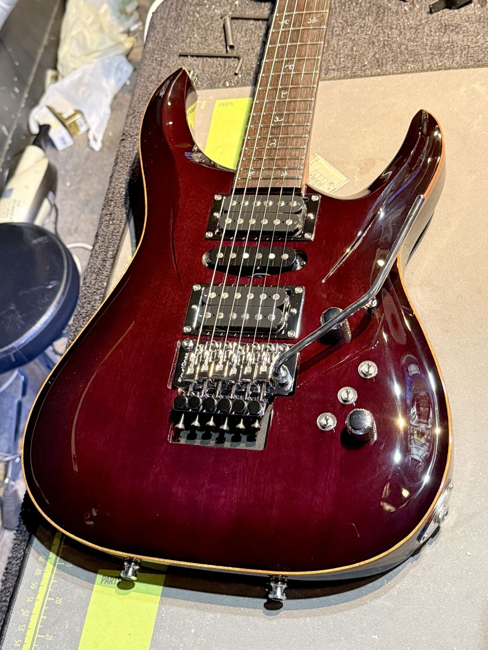 G-Life Guitars DSG Life-Mahogany Galaxy Purple Dark Ver