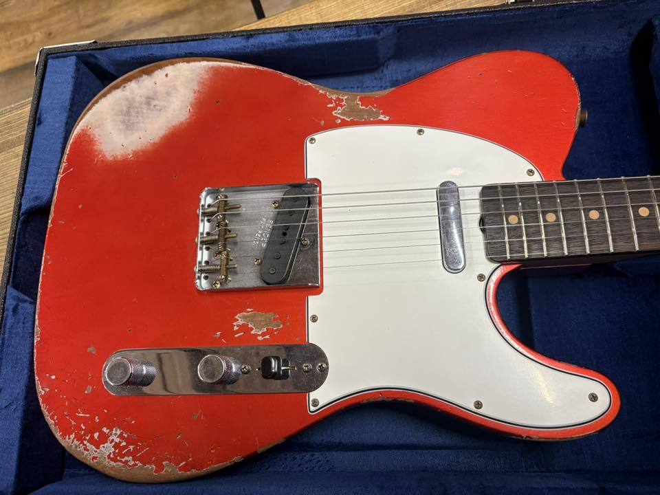 Fender Custom Shop 61 Telecaster Heavy Relic Faded Aged Candy