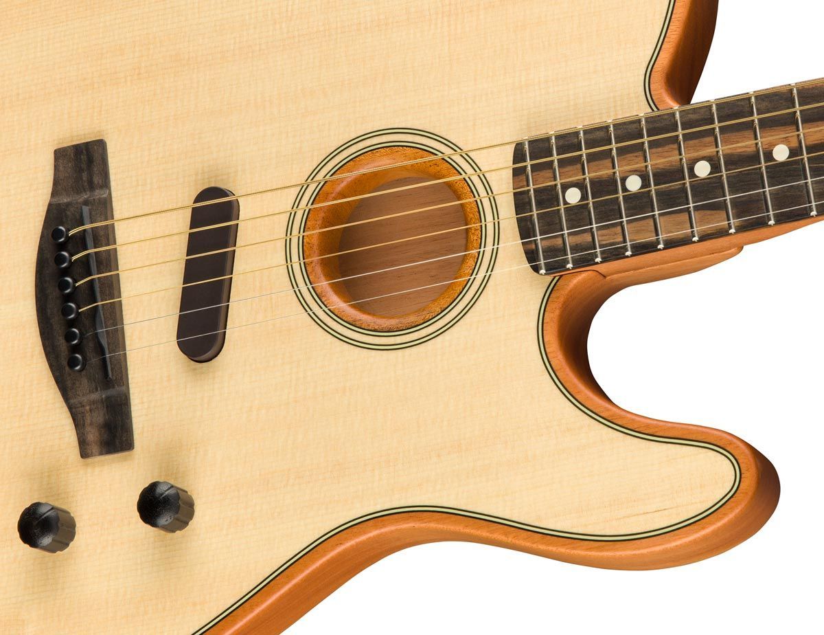 Fender AMERICAN ACOUSTASONIC TELECASTER Natural フェンダー