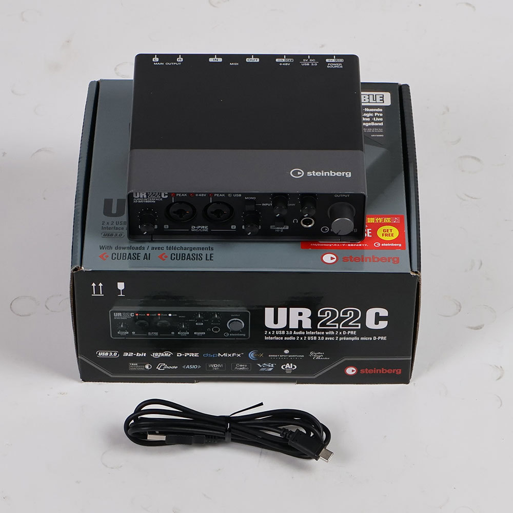 Steinberg 【中古】 オーディオインターフェイス Steinberg UR22C