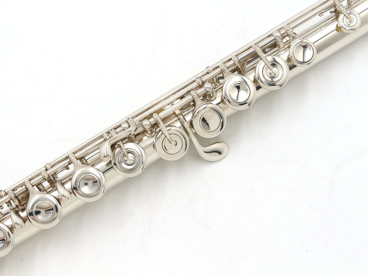 Sankyo 頭部管銀製 フルート ETUDE P.A NEL CC 全タンポ交換済み