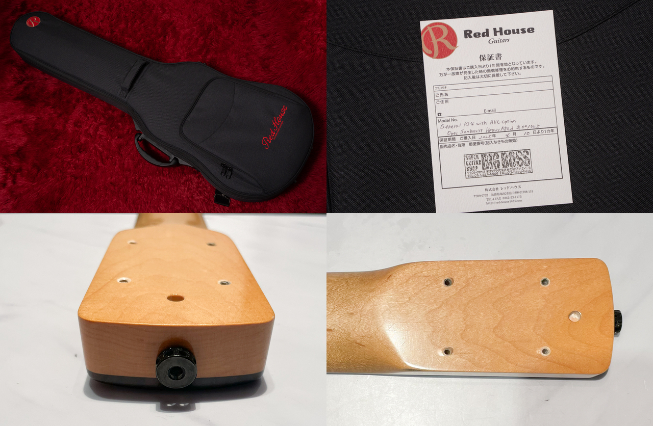 Red House Guitars General PJ4 with HVC option / Opec Sunburst