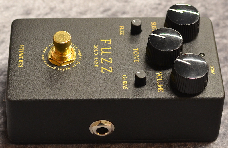HTJ-WORKS GOLD HAZE FUZZ -Gelmanium & Silicon engine #200【国産 HTJ-WORKS GOLD HAZE FUZZ -Gelmanium & Silicon engine #200【国産