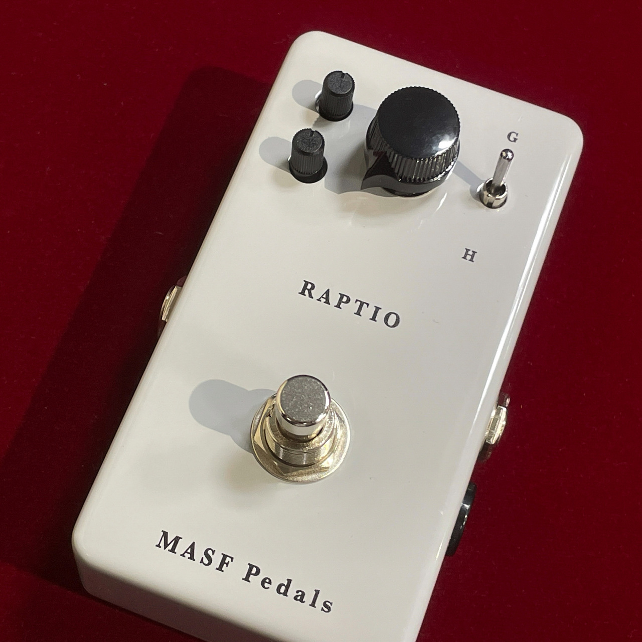 masf RAPTIO グリッチエフェクター MASF Pedals RAPTIO - グリッチ機能とホールド機能を搭載し
