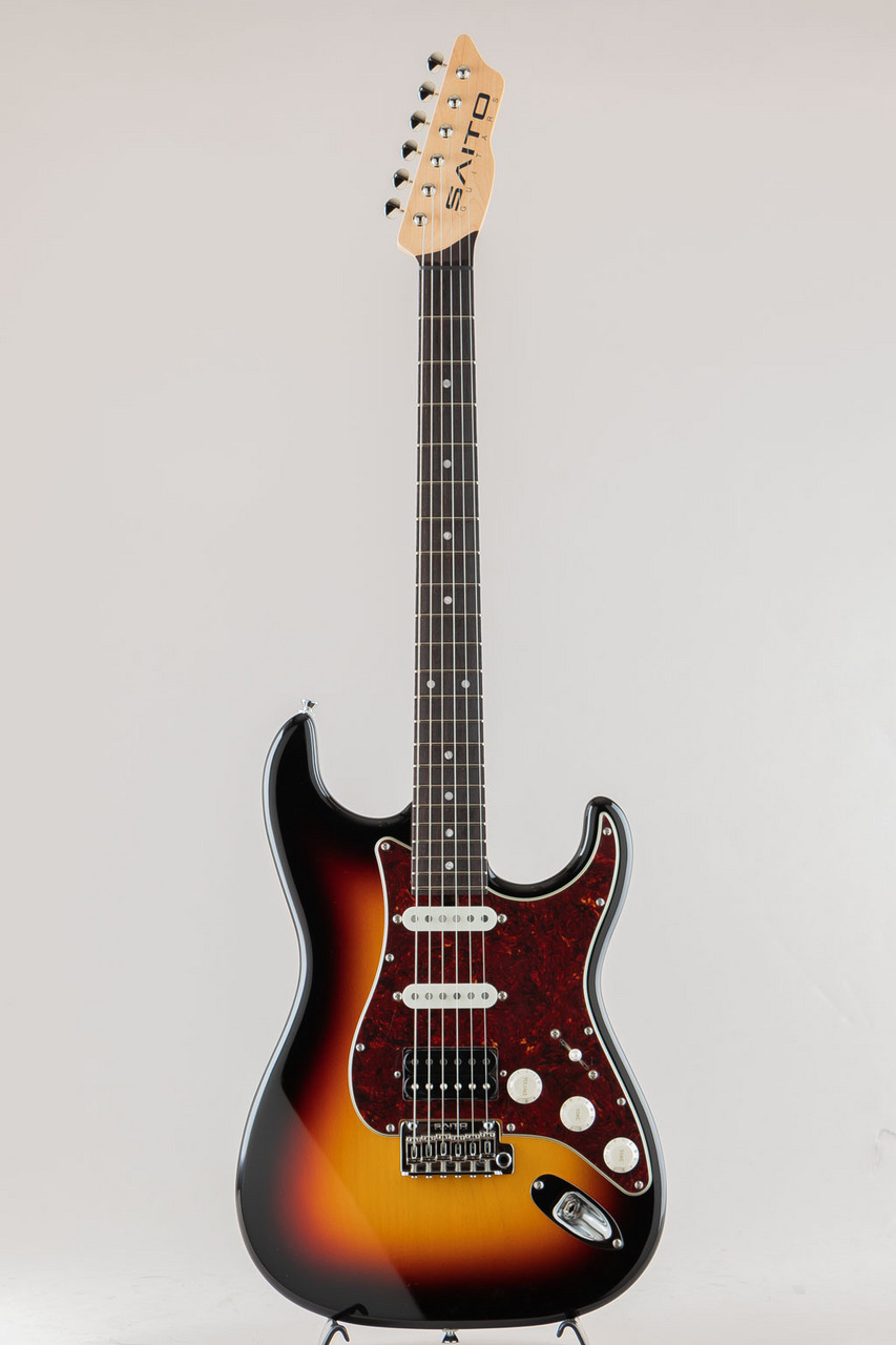SAITO GUITARS S-622CS Heritage MRA SH/ 3 Tone Burst Tortoise shell