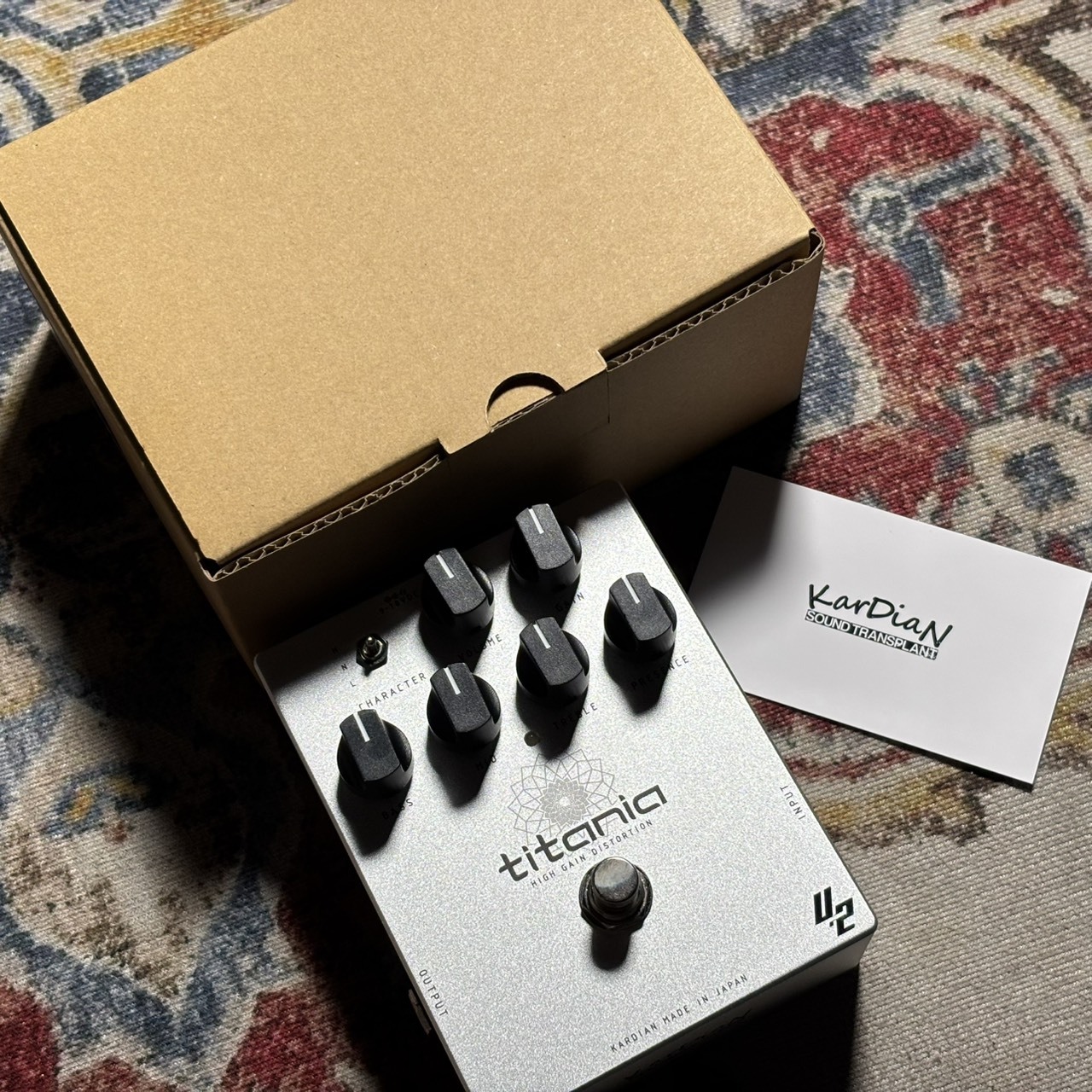 KarDiaN TITANIA V2 エフェクター ハイゲインディストーション（新品