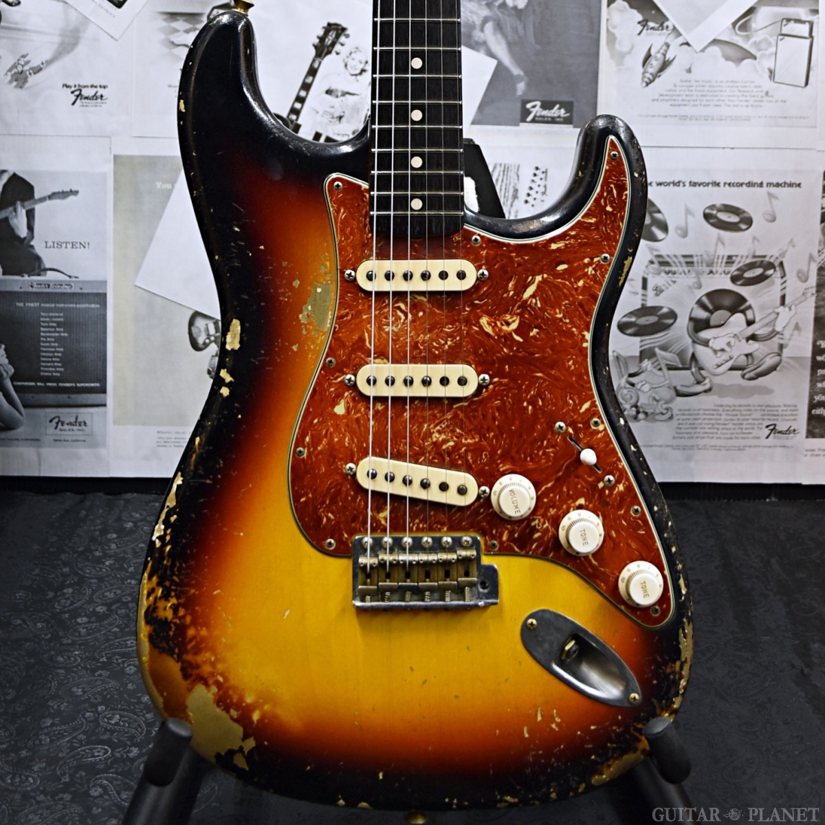 Fender Custom Shop MBS 1964 Stratocaster Heavy Relic -3 Color