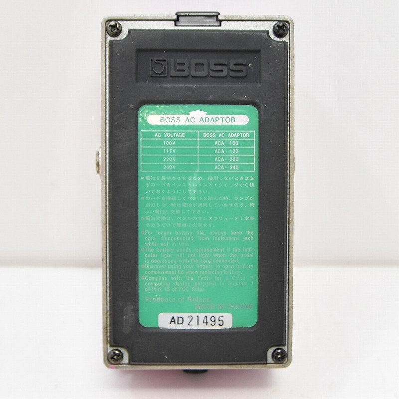 BOSS Hi Band Flanger HF-2 日本製 1989年 BOSS HF-2 / Hi Band Flanger ACA対応 【心斎橋店】（中古）【楽器検索